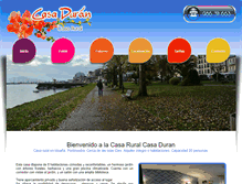 Tablet Screenshot of casaruralenpontevedra.com